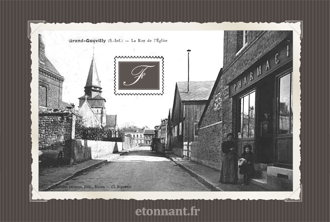 Carte postale ancienne de Grand-Quevilly (76 Seine-Maritime)