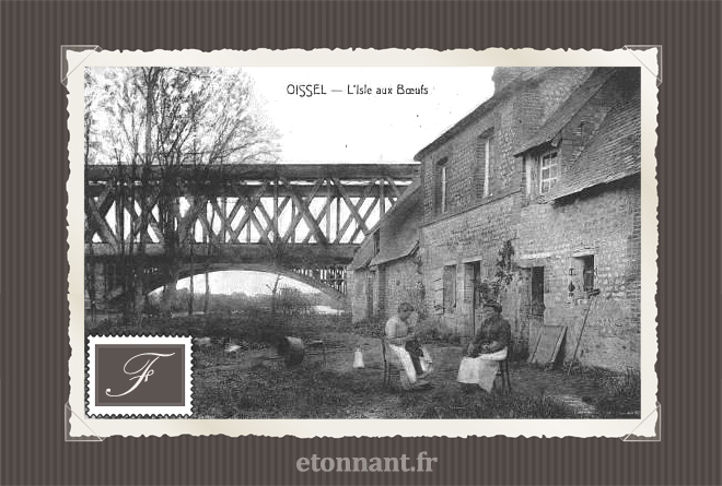 Carte postale ancienne : Oissel