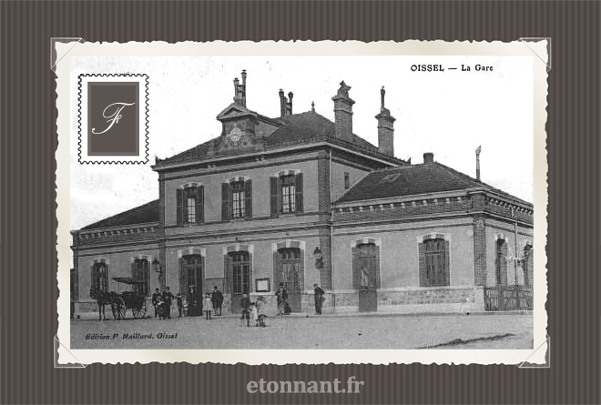 Carte postale ancienne : Oissel