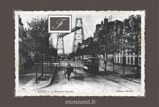 Carte postale ancienne de Rouen (76 Seine-Maritime)