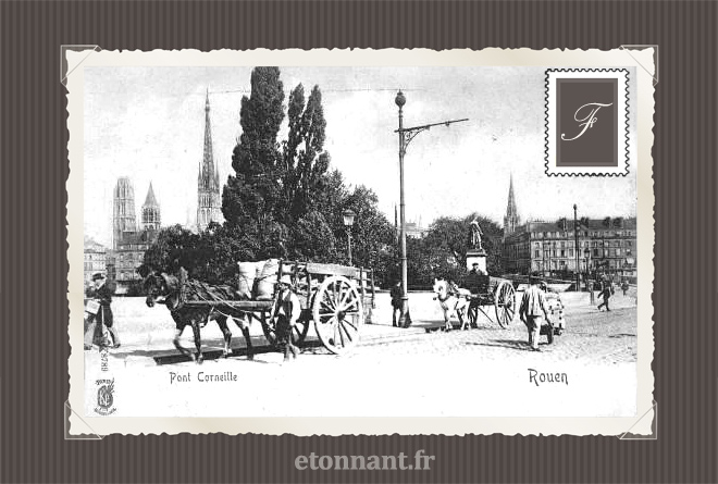 Carte postale ancienne de Rouen (76 Seine-Maritime)