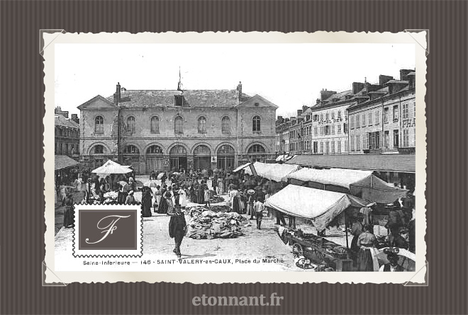 Carte postale ancienne : Saint-Valery-en-Caux