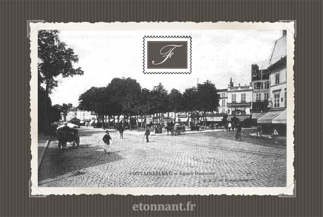 Carte postale ancienne de Fontainebleau (77 Seine-et-Marne)