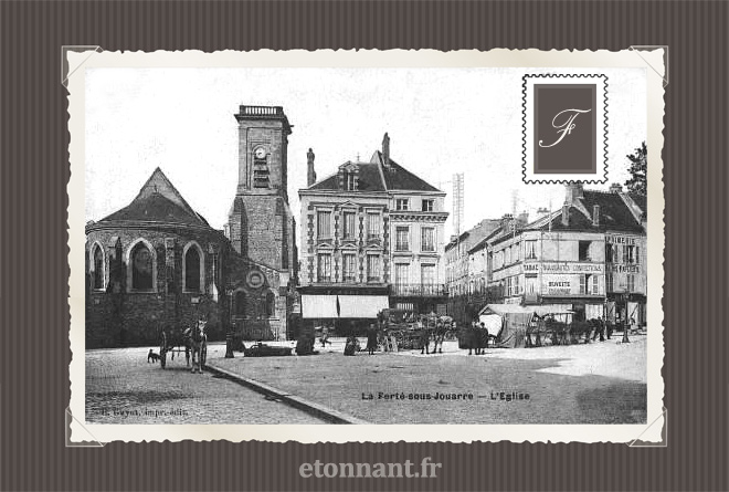 Carte postale ancienne de La Ferté-sous-Jouarre (77 Seine-et-Marne)