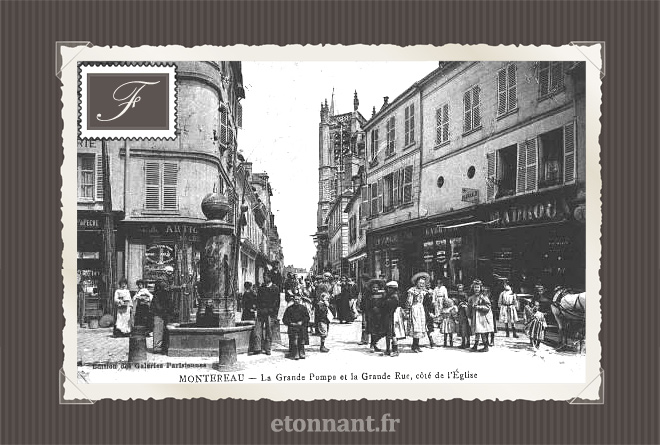 Carte postale ancienne : Montereau-Fault-Yonne