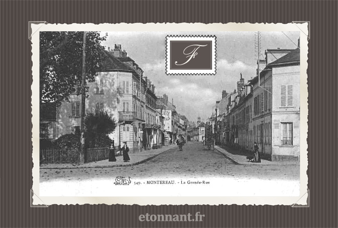 Carte postale ancienne : Montereau-Fault-Yonne
