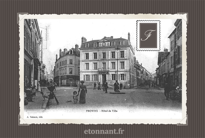 Carte postale ancienne de Provins (77 Seine-et-Marne)