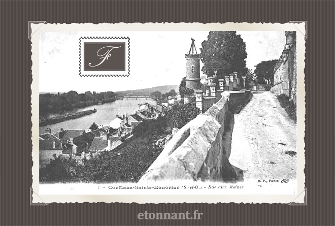 Carte postale ancienne : Conflans-Sainte-Honorine