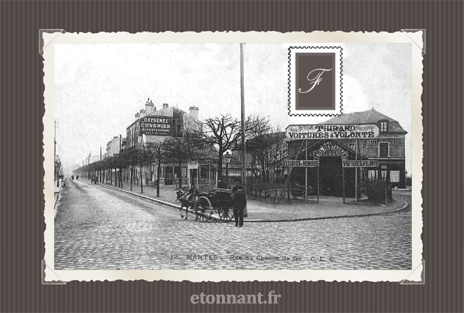 Carte postale ancienne : Mantes-la-Ville