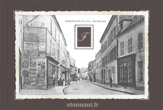 Carte postale ancienne de Rambouillet (78 Yvelines)