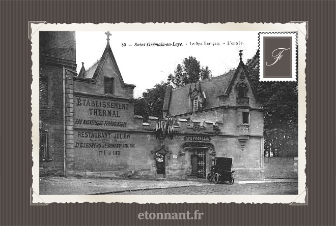 Carte postale ancienne de Saint-Germain-en-Laye (78 Yvelines)