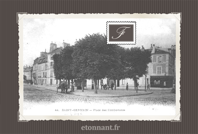 Carte postale ancienne de Saint-Germain-en-Laye (78 Yvelines)