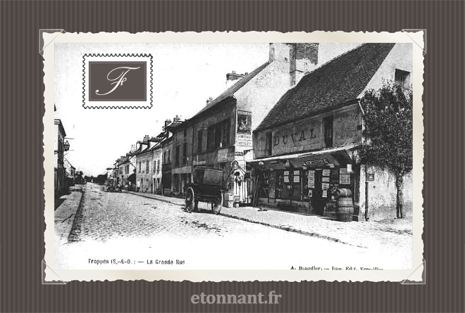 Carte postale ancienne de Trappes (78 Yvelines)