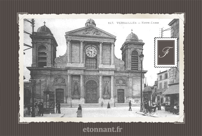 Carte postale ancienne de Versailles (78 Yvelines)