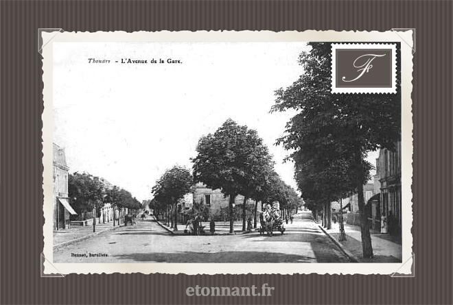 Carte postale ancienne de Thouars (79 Deux-Sèvres)