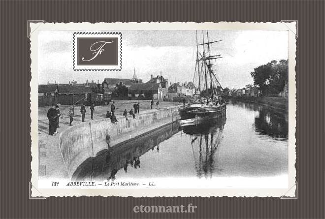 Carte postale ancienne de Abbeville (80 Somme)