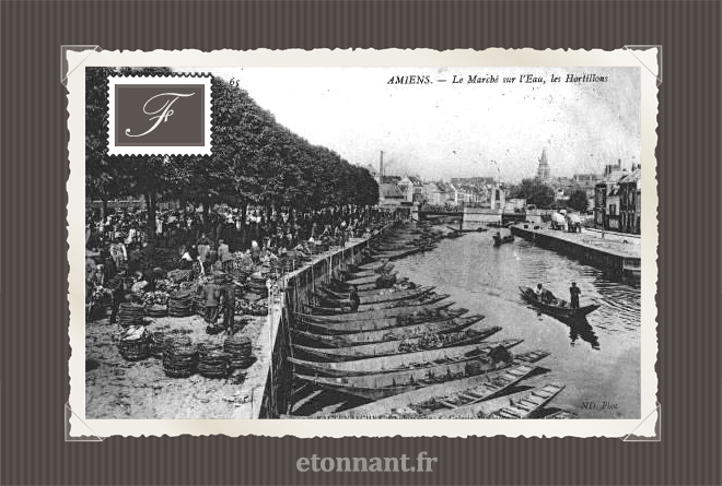 Carte postale ancienne de Amiens (80 Somme)