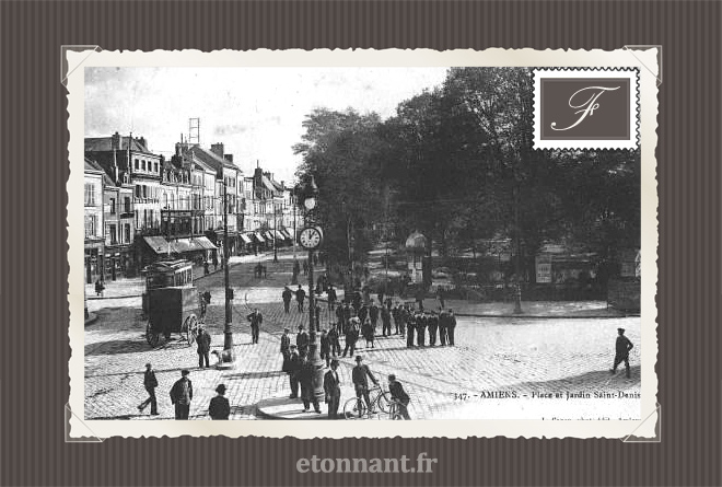 Carte postale ancienne de Amiens (80 Somme)