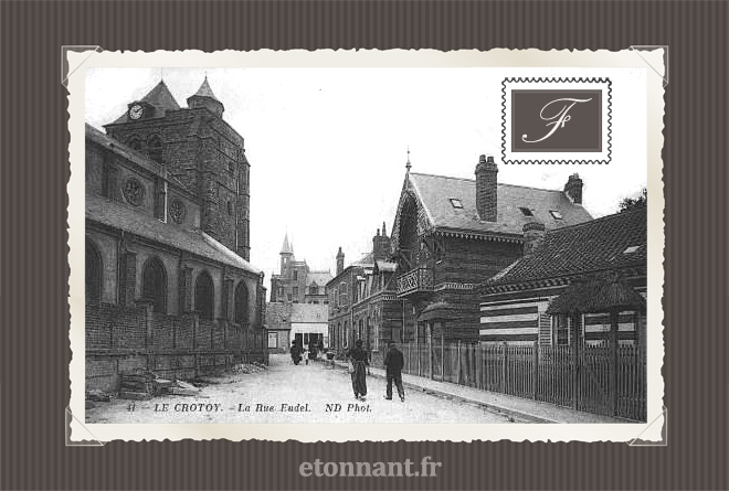 Carte postale ancienne de Le Crotoy (80 Somme)
