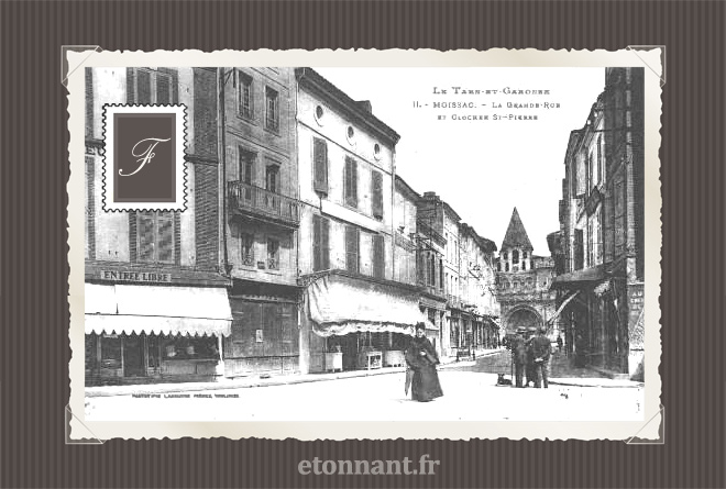 Carte postale ancienne : Moissac