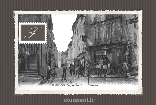 Carte postale ancienne de Brignoles (83 Var)