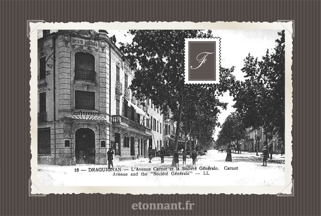 Carte postale ancienne de Draguignan (83 Var)