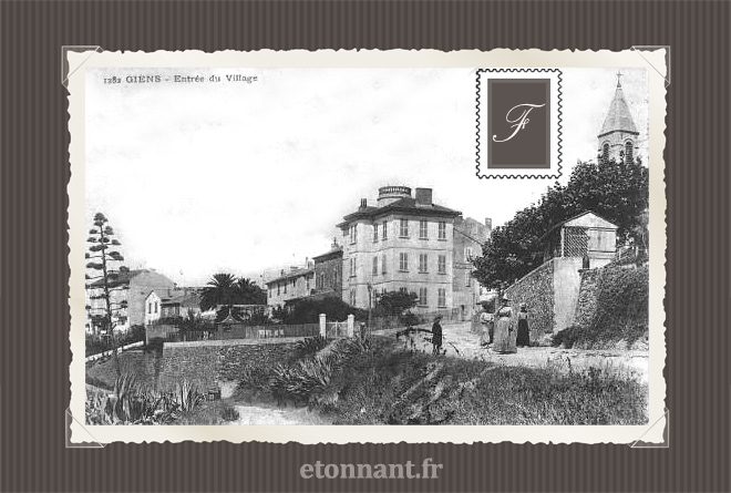 Carte postale ancienne : Presqu'île de Giens