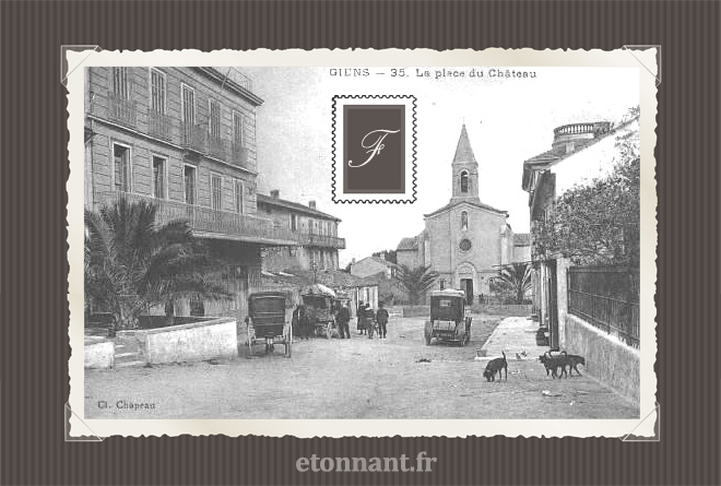 Carte postale ancienne : Presqu'île de Giens