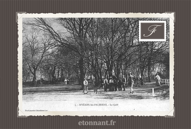 Carte postale ancienne de Hyères (83 Var)