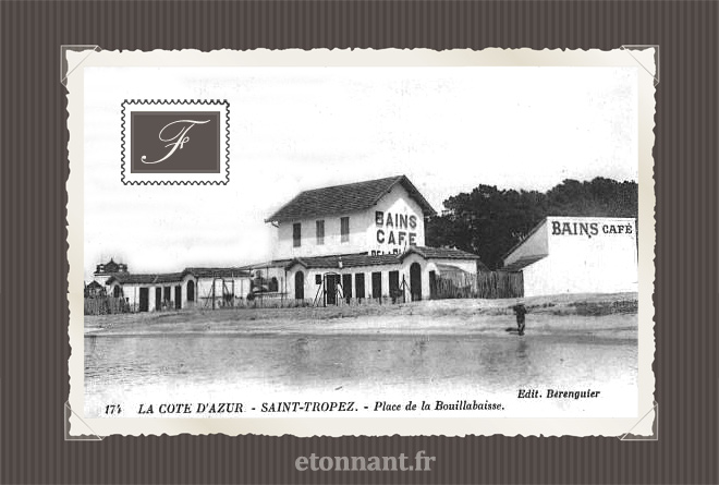 Carte postale ancienne : Saint-Tropez