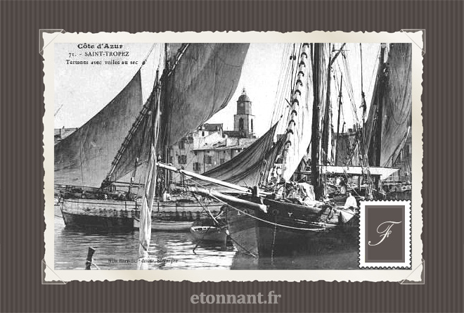 Carte postale ancienne : Saint-Tropez