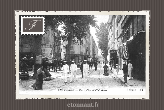 Carte postale ancienne de Toulon (83 Var)