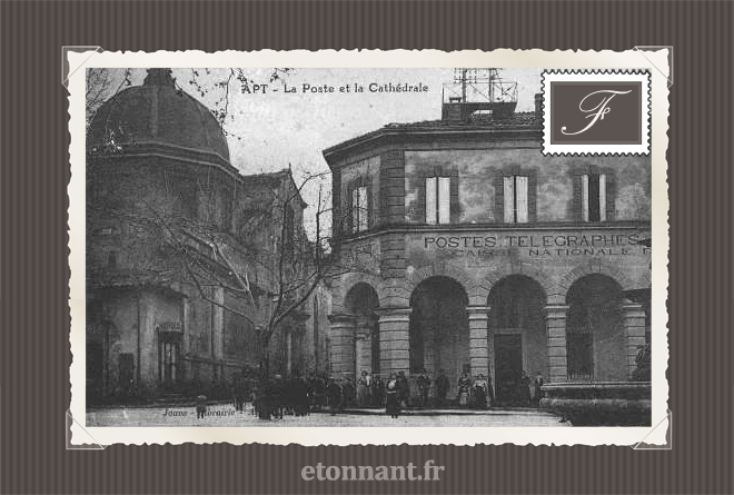 Carte postale ancienne de Apt (84 Vaucluse)
