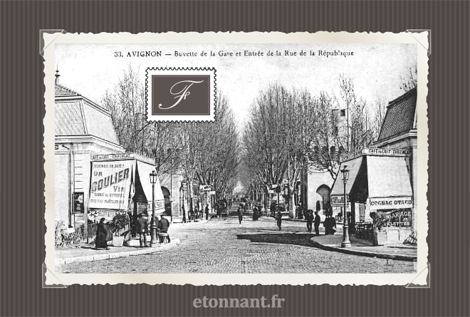 Carte postale ancienne de Avignon (84 Vaucluse)