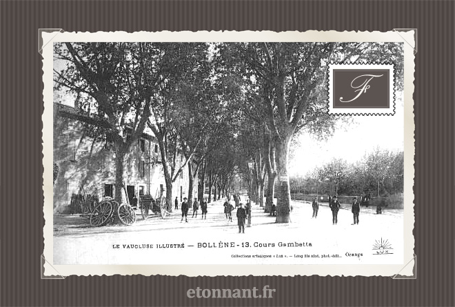 Carte postale ancienne : Bollène