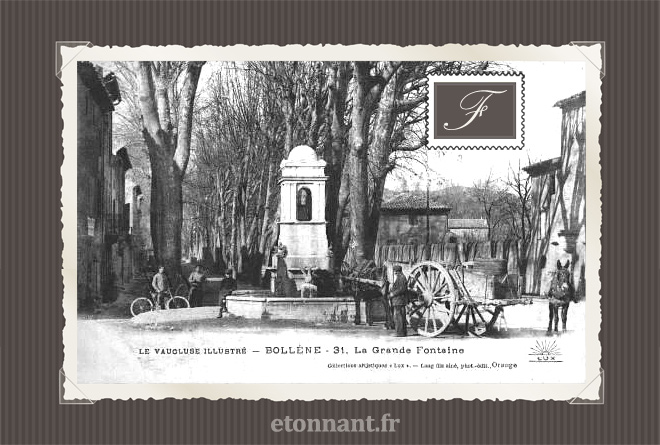 Carte postale ancienne : Bollène