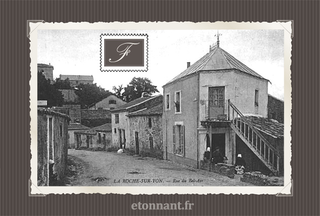 Carte postale ancienne de La Roche-sur-Yon (85 Vendée)