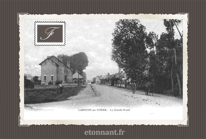 Carte postale ancienne de La Roche-sur-Yon (85 Vendée)