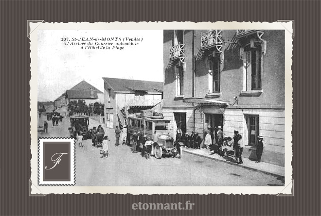 Carte postale ancienne de Saint-Jean-de-Monts (85 Vendée)