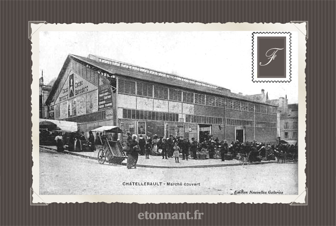 Carte postale ancienne de Châtelleraut (86 Vienne)