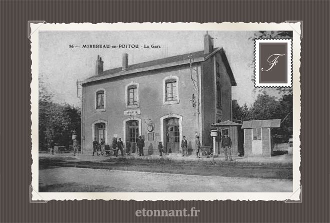Carte postale ancienne : Mirebeau