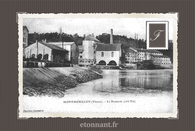 Carte postale ancienne de Montmorillon (86 Vienne)