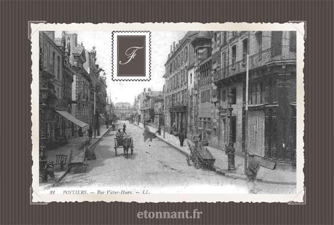 Carte postale ancienne de Poitiers (86 Vienne)