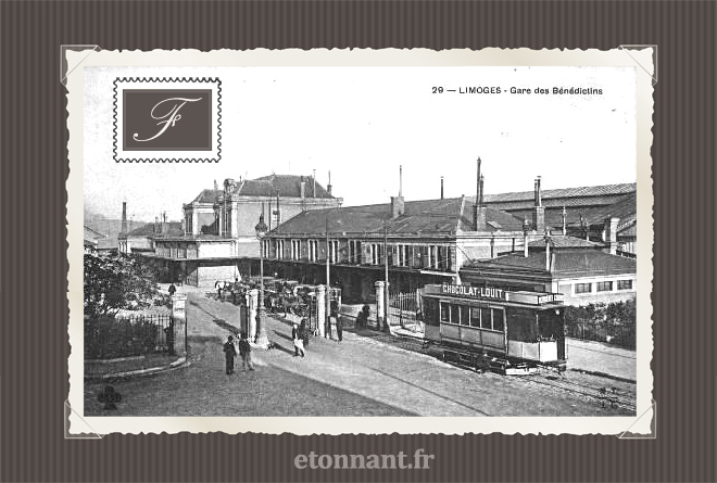 Carte postale ancienne de Limoges (87 Haute-Vienne)