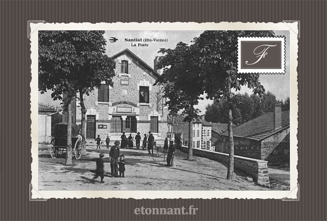 Carte postale ancienne : Nantiat