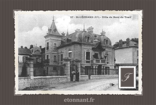 Carte postale ancienne : Saint-Léonard-de-Noblat