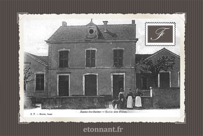 Carte postale ancienne : Bains-les-Bains