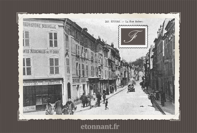 Carte postale ancienne d'Épinal (88 Vosges)