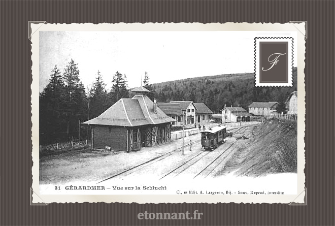 Carte postale ancienne de Gérardmer (88 Vosges)