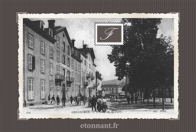 Carte postale ancienne de Gérardmer (88 Vosges)